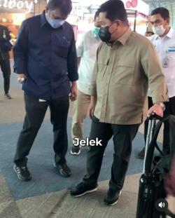 Erick Thohir Sentil Pengelola Bandara Soekarno-Hatta Gara-gara Karpet