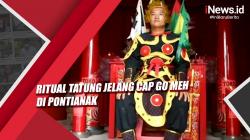 Video Ritual Tatung Jelang Cap Go Meh di Pontianak