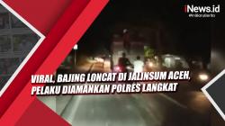 Video Viral, Bajing Loncat di Jalinsum Aceh, Pelaku Diamankan Polres Langkat