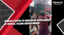 Anggota Satpol PP Dikeroyok Sopir Angkot di Tangsel, Pelaku Diduga Mabuk