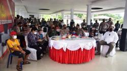 Momen 3 Jenderal Bintang Dua di Ambon Pantau Vaksinasi Dipimpin Presiden