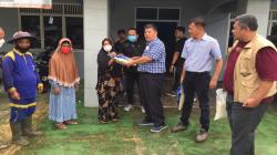 Peringati HPN, PWI Babel Bagikan 1.700 Paket Beras 