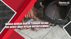 Warga Korban Banjir Terharu Hilang Tas Berisi Uang Jutaan Rupiah Kembali
