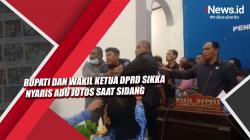 Bupati dan Wakil Ketua DPRD Sikka Nyaris Adu Jotos Saat Sidang