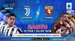 Ini Link Live Streaming Juventus Vs Torino Gratis di RCTI+