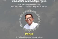 Kabar Duka, Panut Pengamat Gunung Merapi Meninggal Dunia