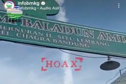 Viral Omicron Disebar Lewat Chemtrail di Udara, BMKG: Itu Hoaks!