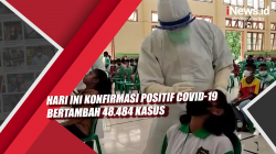Video Hari Ini Konfirmasi Positif Covid-19 Bertambah 48.484 Kasus