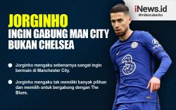 Infografis Jorginho Ingin Gabung Man City Bukan Chelsea