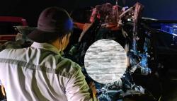 Hantam Fuso di Tol Cipali Purwakarta, Innova Remuk Tak Berbentuk, 1 Tewas<