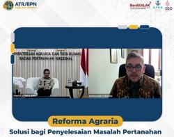 Audiensi dengan Kepala BPN, Dubes Kolombia Tertarik dengan Konsep Reforma Agraria Indonesia 