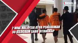 Video 2 WNA Malaysia Atur Pengiriman 30 Kilogram Sabu Ditangkap