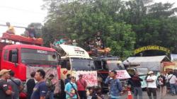Protes Kebijakan ODOL, Ratusan Pengemudi Truk Gelar Aksi di Temanggung