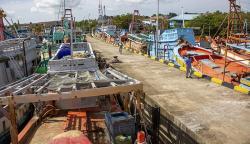 Penampakan 15 Kapal Asing Sitaan Kasus Ilegal Fishing Dilelang