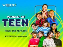 World of Teen Vision+: Hangatkan Masa Remaja, Ada Creepy Valentine hingga Teman Wisuda
