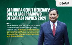 Infografis Gerindra Sebut Beberapa Bulan Lagi Prabowo Deklarasi Capres 2024