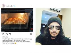 Manggung Sepi karena Covid-19, Kris Vokalis Jamrud Pilih Belajar Buat Roti