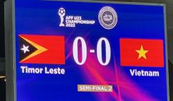 Hasil Piala AFF U-23 2022: Salut! Timor Leste Tahan Vietnam di Babak Pertama