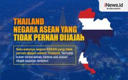 Infografis Thailand Negara ASEAN yang Tidak Pernah Dijajah<