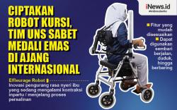  Infografis Ciptakan Robot Kursi, Tim UNS Raih Emas di Ajang Internasional