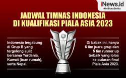 Infografis Jadwal Indonesia di Kualifikasi Piala Asia 2023