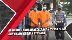 Video Bermodus Korban Kecelakaan, 2 Pria Peras dan Aniaya Korban di Yogya