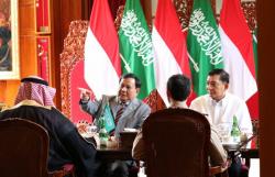 Bertemu Arab Saudi, Menhan Prabowo Bahas Kerja Sama Pertahanan<