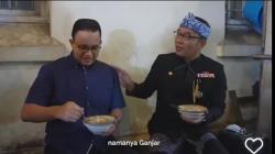 Tak Diduga, Anies Baswedan dan Ridwan Kamil Bertemu Ganjar di Bandung<