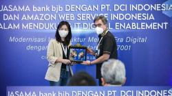 Perkuat SDM Menuju Bank Hybrid, bank bjb Gandeng 2 Perusahaan IT Dunia<