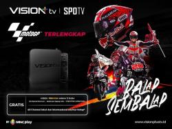 Live! Saksikan Aksi Kebut Pembalap MotoGP Lewat SPOTV di Vision+ TV