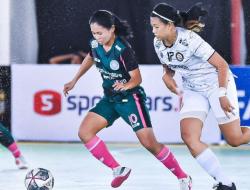 Hasil Liga Futsal Profesional: 8 Gol Tercipta, Pusaka Angels Bantai Putri Sumsel<