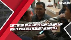 Video Tak Terima Bantuan, Pengungsi Korban Gempa Pasaman Terlibat Keributan