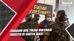 Pangdam Jaya Tinjau Vaksinasi Booster di Sunter Jakut