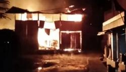 Pangkalan Tabung Gas Elpiji di Jasinga Terbakar, Diduga akibat Korsleting Listrik<