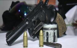 Polisi Sita 16 Senjata Api Ilegal Milik Warga Palembang <