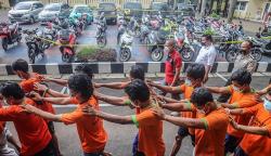 Ini 68 Maling Motor yang Ditangkap Aparat Polres Bogor