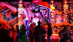 Sambut Hari Raya Nyepi, Ogoh-Ogoh Dipajang di Terowongan Kendal