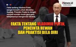 Infografis Fakta tentang Vladimir Putin