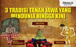 Infografis Tradisi Tanah Jawa yang Mendunia hingga Saat Ini
