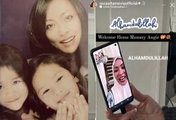 Angelina Sondakh Bebas, Aaliyah Massaid dan Reza Artamevia: Welcome Home Mommy Angie