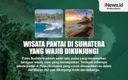 Infografis Wisata Pantai di Sumatera yang Wajib Dikunjungi