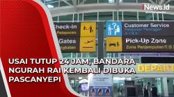 Video Usai Tutup 24 Jam, Bandara Ngurah Rai Kembali Dibuka Pascanyepi