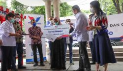 Penerima Gerobak UMKM : Terima Kasih Partai Perindo Sudah Peduli Rakyat Kecil