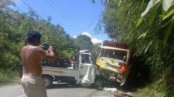 Kecelakaan Maut Pikap Tabrak Dump Truck di Bengkayang, 2 Orang Tewas
