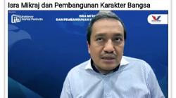 Webinar Partai Perindo, Rektor UMJ Berharap Masyarakat Jalankan Pancasila