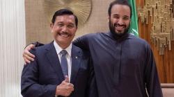 Putra Mahkota Arab Saudi Sambut Hangat Kedatangan Menko Luhut, Bahas Kerja Sama Investasi