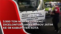 Video 3.500 Ton Minyak Goreng Digelontorkan Pemprov Jatim ke-38 Kabupaten Kota