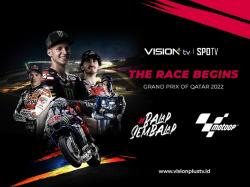 Live Hari Ini! SPOTV Vision+ Hadirkan Serunya Seluruh Balapan MotoGP Qatar 2022