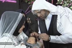 Syekh Muhammad Jaber Beri Pesan Khusus Atta Halilintar dan Aurel Hermansyah saat Akikah Ameena