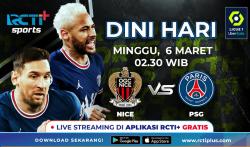 Link Live Streaming Nice Vs PSG di RCTI+: Panggung Balas Dendam Messi Cs